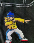 Hip Hop Denim Black