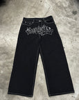 Graffiti Denim - Black - PRE ORDER